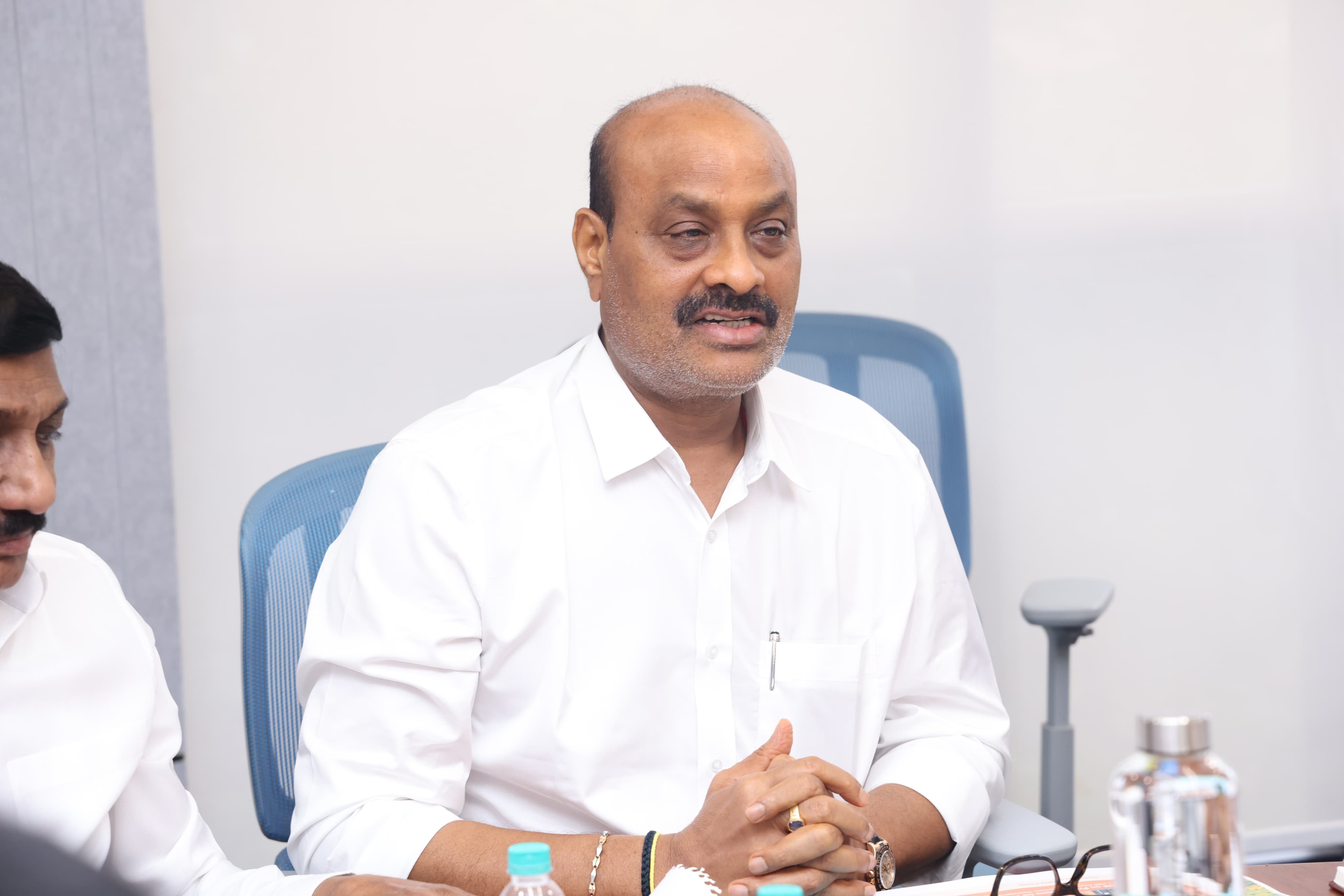 Atchennaidu Criticises Jagan for Calling on Jailed Appalaraju