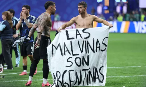 FIFA Opens Disciplinary Case Over Argentina Falklands Banner At World Cup