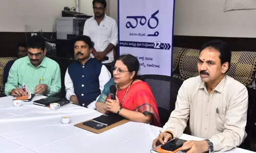 PIB Hyderabad Organizes Varta on 12 years of Vishwas, Vikas, Jan-Kalyan