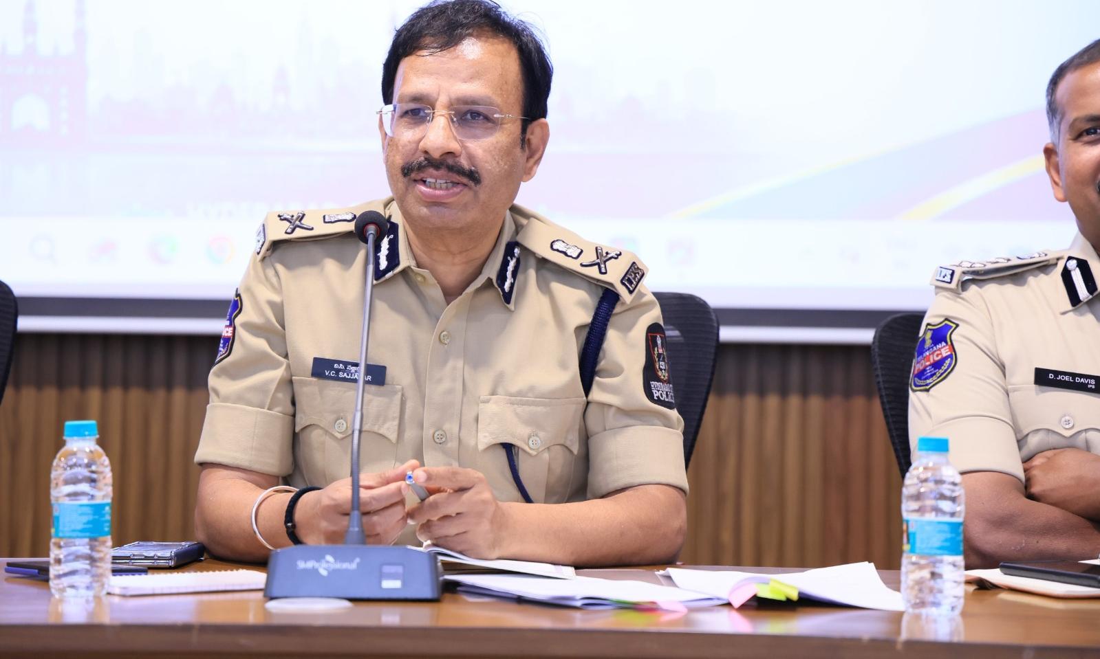 CP Sajjanar Calls for Safe Ganesh Festival Celebrations