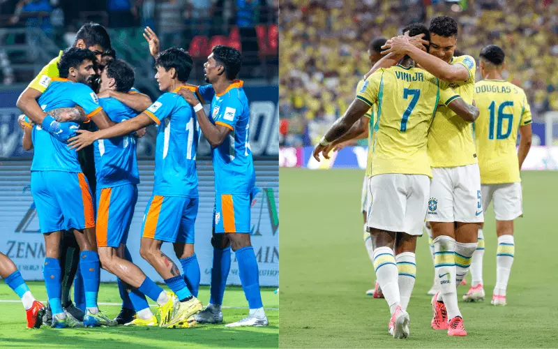 Brazil To Face India in Historic Football Friendly in Kolkata on October 3 Brazil To Face India in Historic Football Friendly in Kolkata on October 3