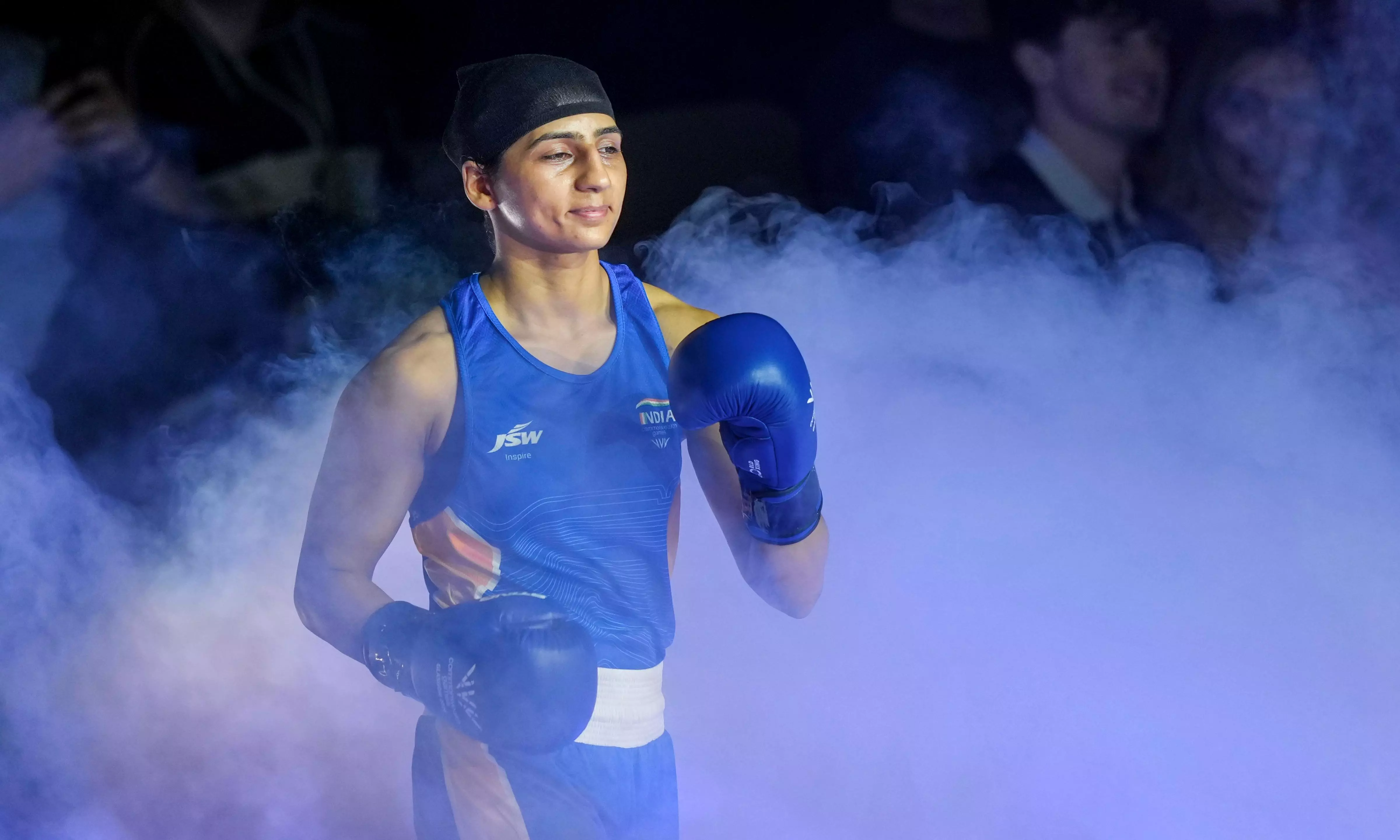 Preeti Pawar Advances to CWG Boxing Final With Convincing Win Preeti Pawar Advances to CWG Boxing Final With Convincing Win