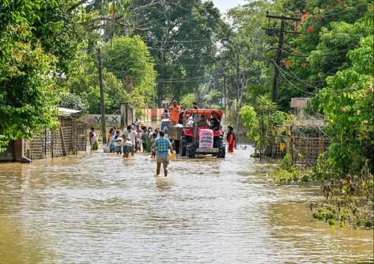 Assam CM Announces 6-month Loan Relief For Flood Victims, Death Toll Climbs To 80