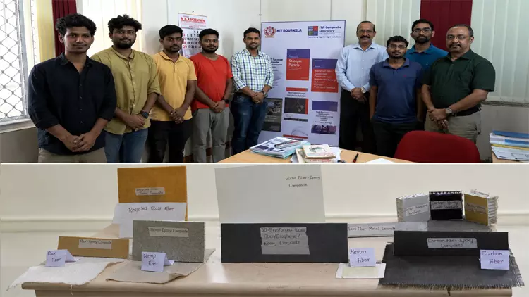 NIT Rourkela Secures Patent For Advanced 3d-Reinforced Composite Technology For Aerospace, Automotive And Renewable Energy NIT Rourkela Secures Patent For Advanced 3d-Reinforced Composite Technology For Aerospace, Automotive And Renewable Energy