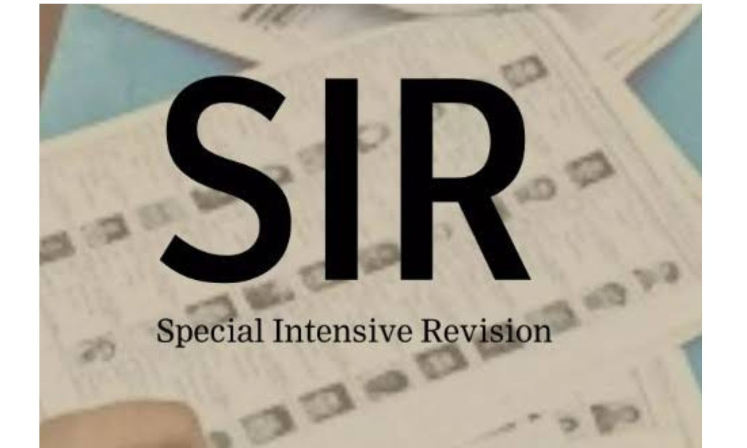 SIR: 83.61 pc Voters In Haryana, 89.22 pc In AP Return Enumeration Forms