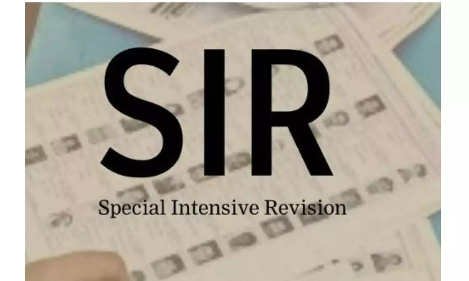 SIR: 83.61 pc Voters In Haryana, 89.22 pc In AP Return Enumeration Forms SIR: 83.61 pc Voters In Haryana, 89.22 pc In AP Return Enumeration Forms
