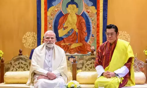India, Bhutan Sign Rs 4,000 Crore Credit Pact, Review Projects India, Bhutan Sign Rs 4,000 Crore Credit Pact, Review Projects