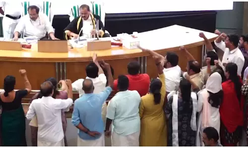 Stir in TVM Corpn As BJP Councillor Jailer Under Anti Social Act Gets Leave