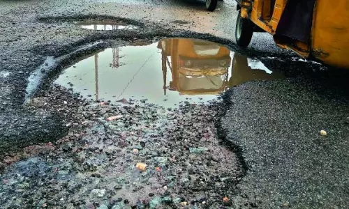 Poor Patchwork Leaves Hyderabad Roads Full of Potholes Again Poor Patchwork Leaves Hyderabad Roads Full of Potholes Again