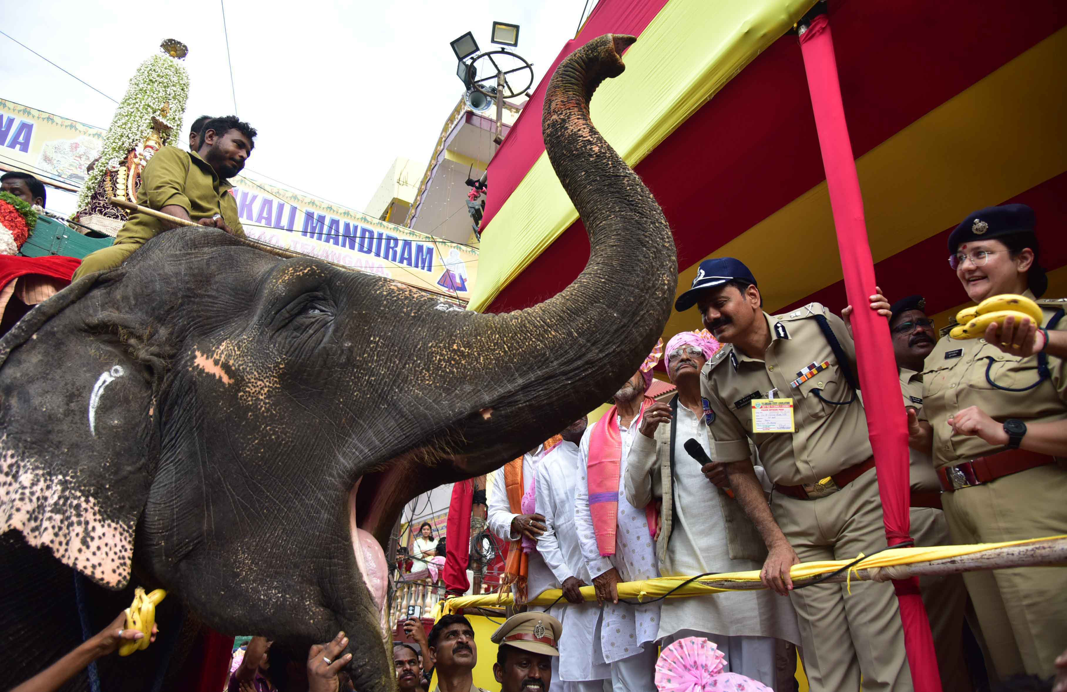 Lakshmi Returns to Lead Bonalu Processions in Secunderabad, Old City