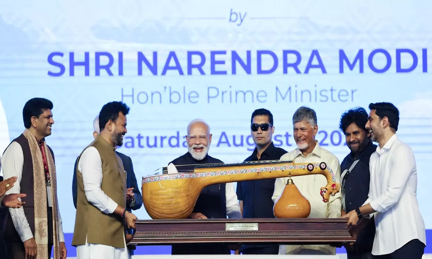 PM Modi Honoured With Bobbili Ekanda Veena, A Symbol Of North Andhra’s Legacy PM Modi Honoured With Bobbili Ekanda Veena, A Symbol Of North Andhra’s Legacy