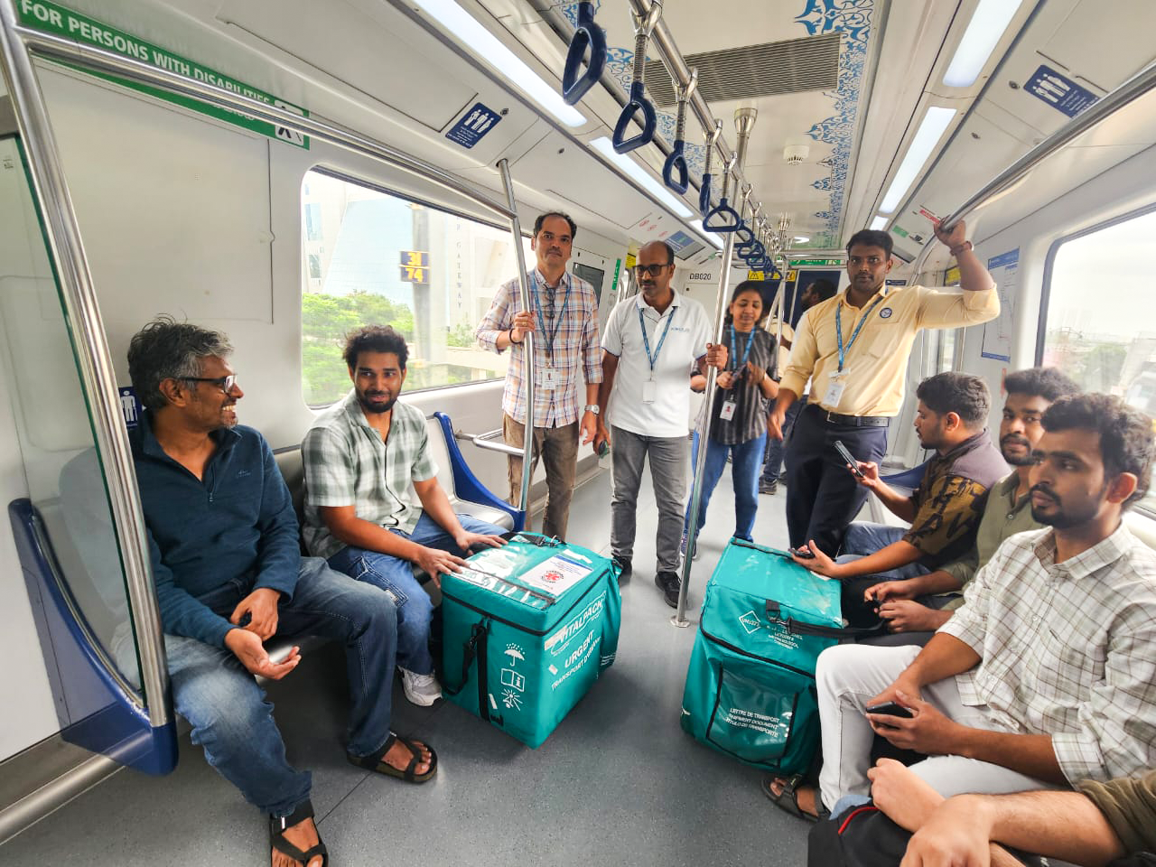 Hyderabad Metro Enables Medical Transit for Time-Critical Heart, Lung Transportation