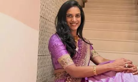 PV Sindhu Visits Tirumala, Offers Prayers PV Sindhu Visits Tirumala, Offers Prayers