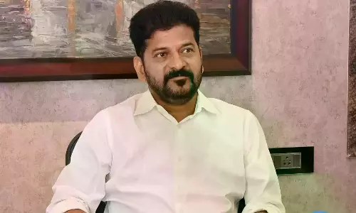 Revanth Reddy Discusses Telangana Issues with Bhupender Yadav Revanth Reddy Discusses Telangana Issues with Bhupender Yadav