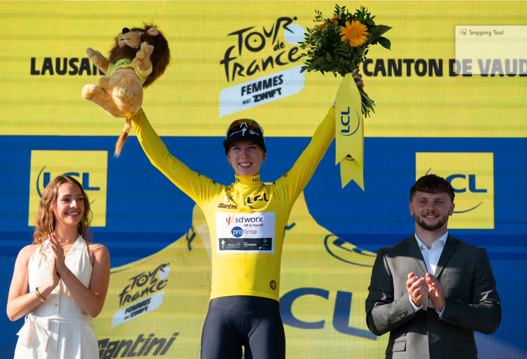 Lorena Wiebes Wins Opening Stage of Women's Tour de France