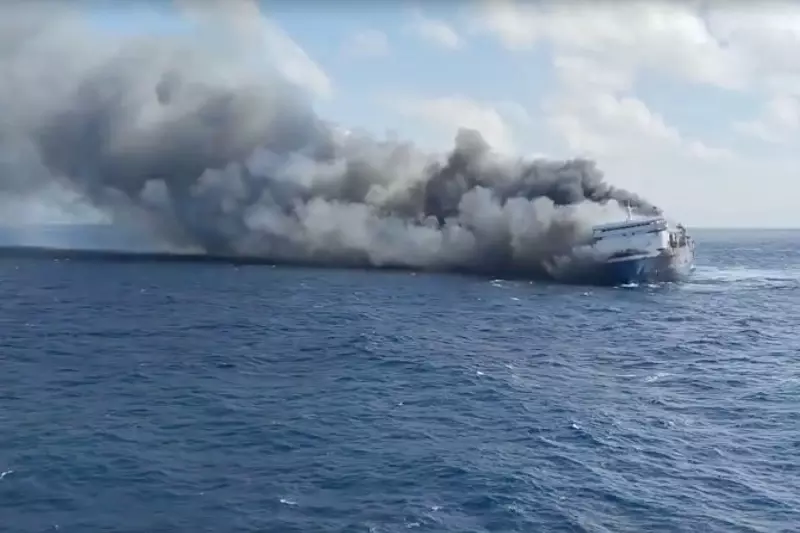 Five dead, 41 Missing After Indonesian Ferry Catches Fire, Authorities Say Five dead, 41 Missing After Indonesian Ferry Catches Fire, Authorities Say