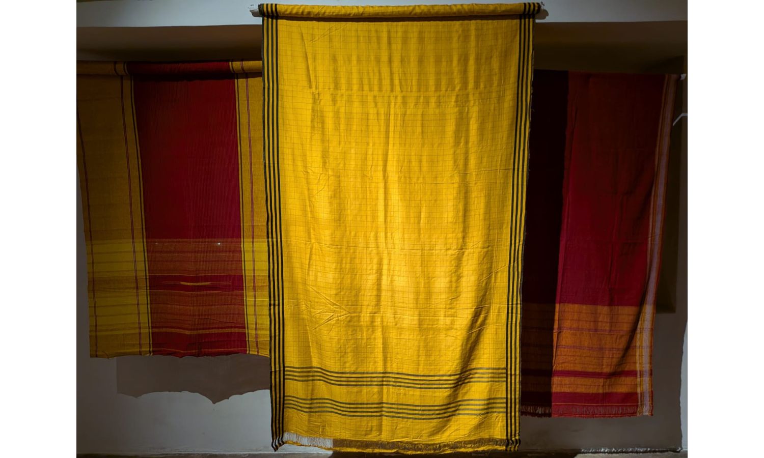 Saree Archive Exhibition Explores Light and Colour