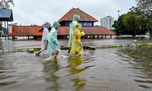 Parts of Kerala Received Over 300 mm Rainfall on August 1 Parts of Kerala Received Over 300 mm Rainfall on August 1