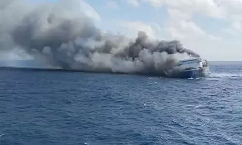 Five dead, 41 Missing After Indonesian Ferry Catches Fire, Authorities Say