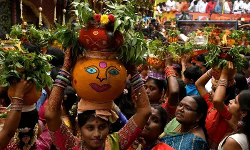 Bonalu Festival to Conclude in Old City with Ghatam Processions Bonalu Festival to Conclude in Old City with Ghatam Processions
