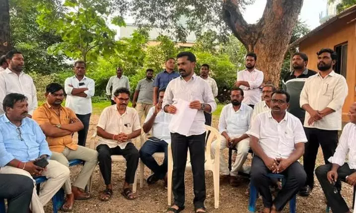 Adivasis Protest Assault by Forest Officials; Seek Action Against FRO Adivasis Protest Assault by Forest Officials; Seek Action Against FRO