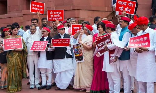 Parliament Passes SC Judges, MSME Bills Amid Ongoing Opposition Protests Parliament Passes SC Judges, MSME Bills Amid Ongoing Opposition Protests
