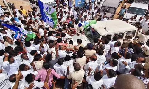 Tense Situation Prevails in Uravakonda as YSRC Protest Ends in Arrests