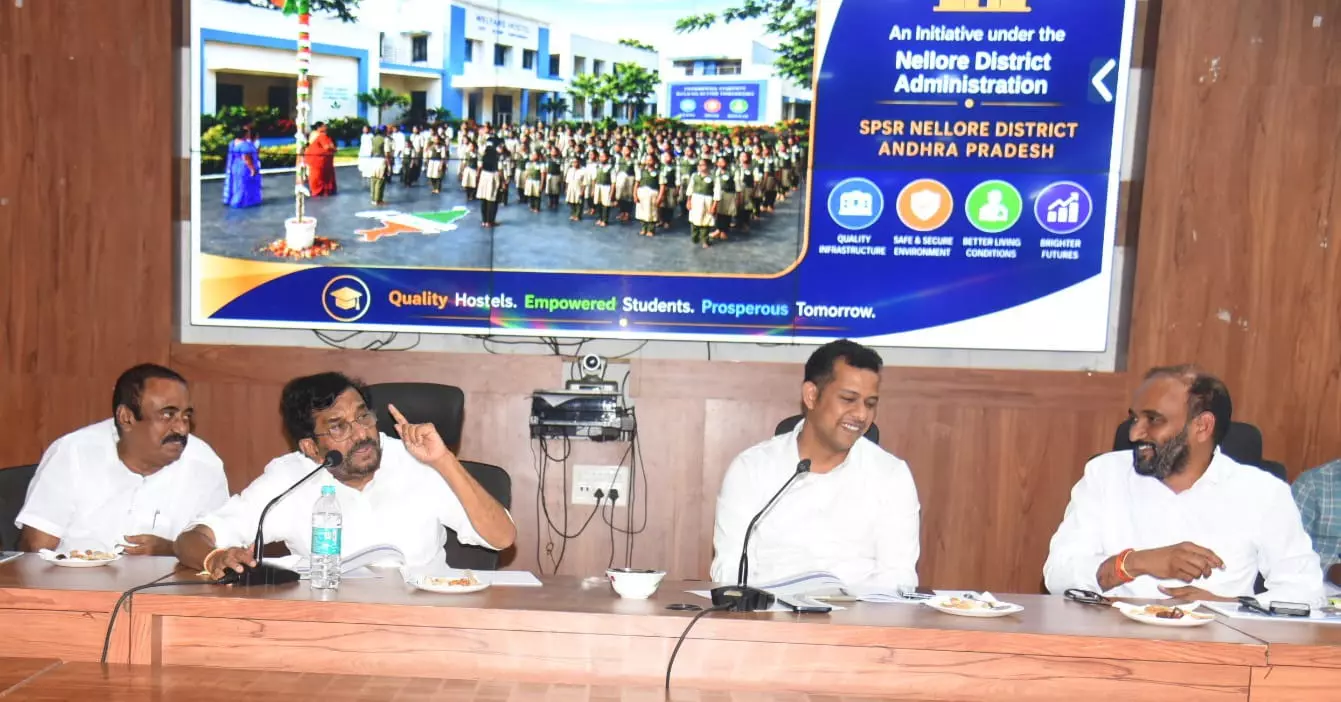 Rs 34.8 Crore Allotted for Makeover of Nellore District Welfare Hostels Rs 34.8 Crore Allotted for Makeover of Nellore District Welfare Hostels