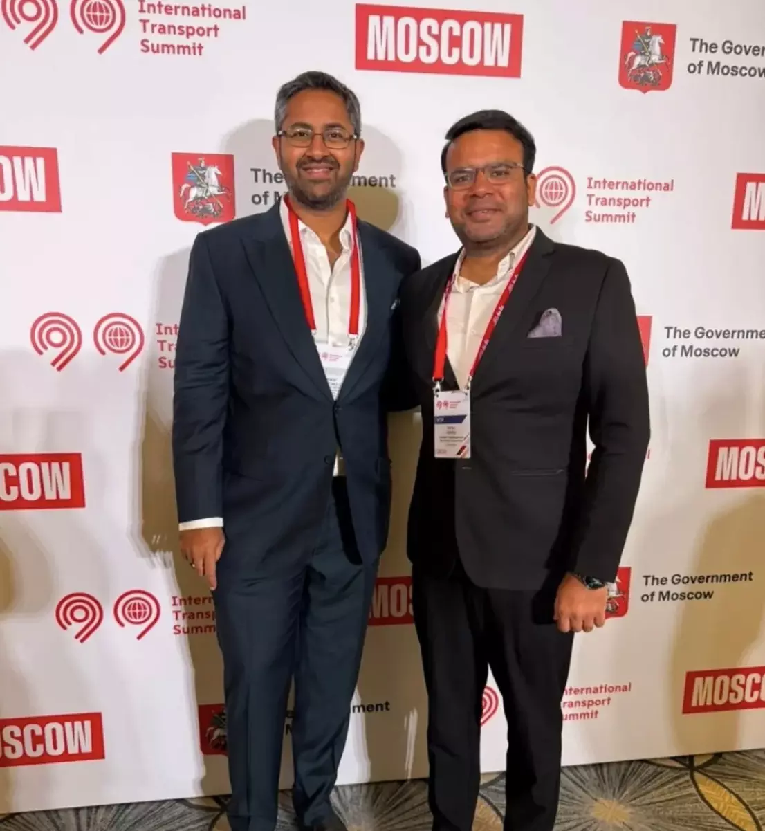 MP Sribharat Presents Vizag Development Vision at Moscow Summit MP Sribharat Presents Vizag Development Vision at Moscow Summit
