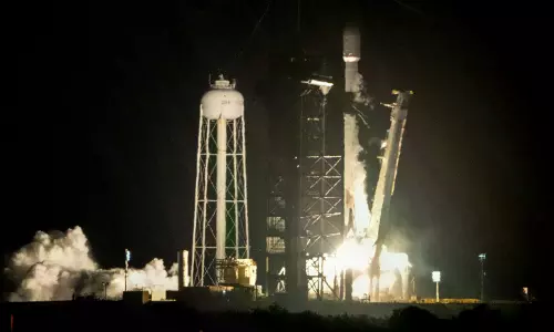 Discarded SpaceX Rocket on High-Speed Collision Course With The Moon