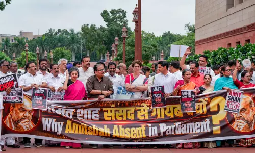 Lok Sabha Adjourned for Day Amid Opposition Uproar Lok Sabha Adjourned for Day Amid Opposition Uproar