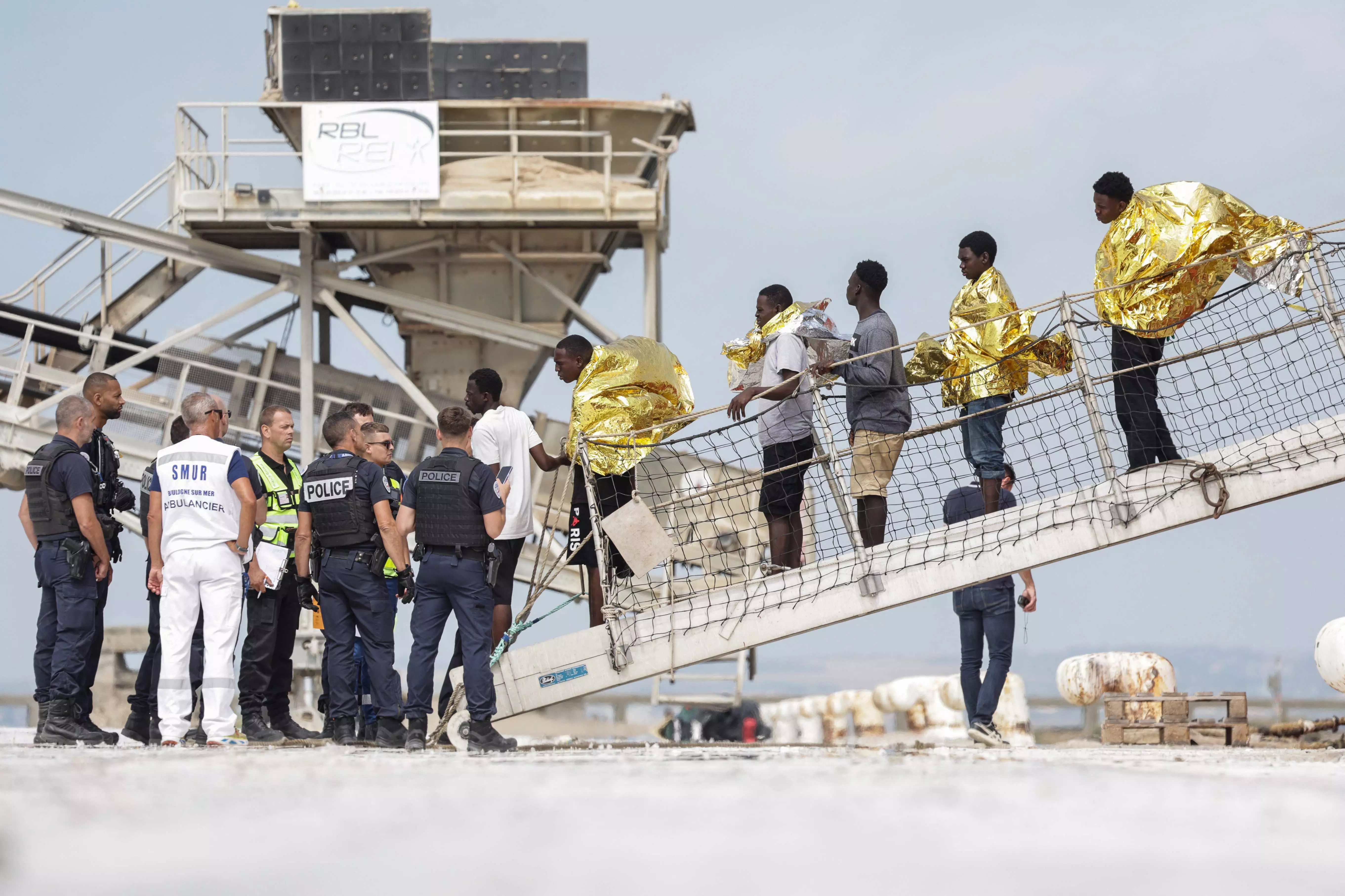 Over 170 Migrants Rescued After Boat Catches Fire During Channel Crossing Over 170 Migrants Rescued After Boat Catches Fire During Channel Crossing
