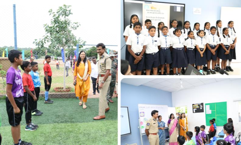 Young India Police School Grows from 125 to 345 Students in One Year