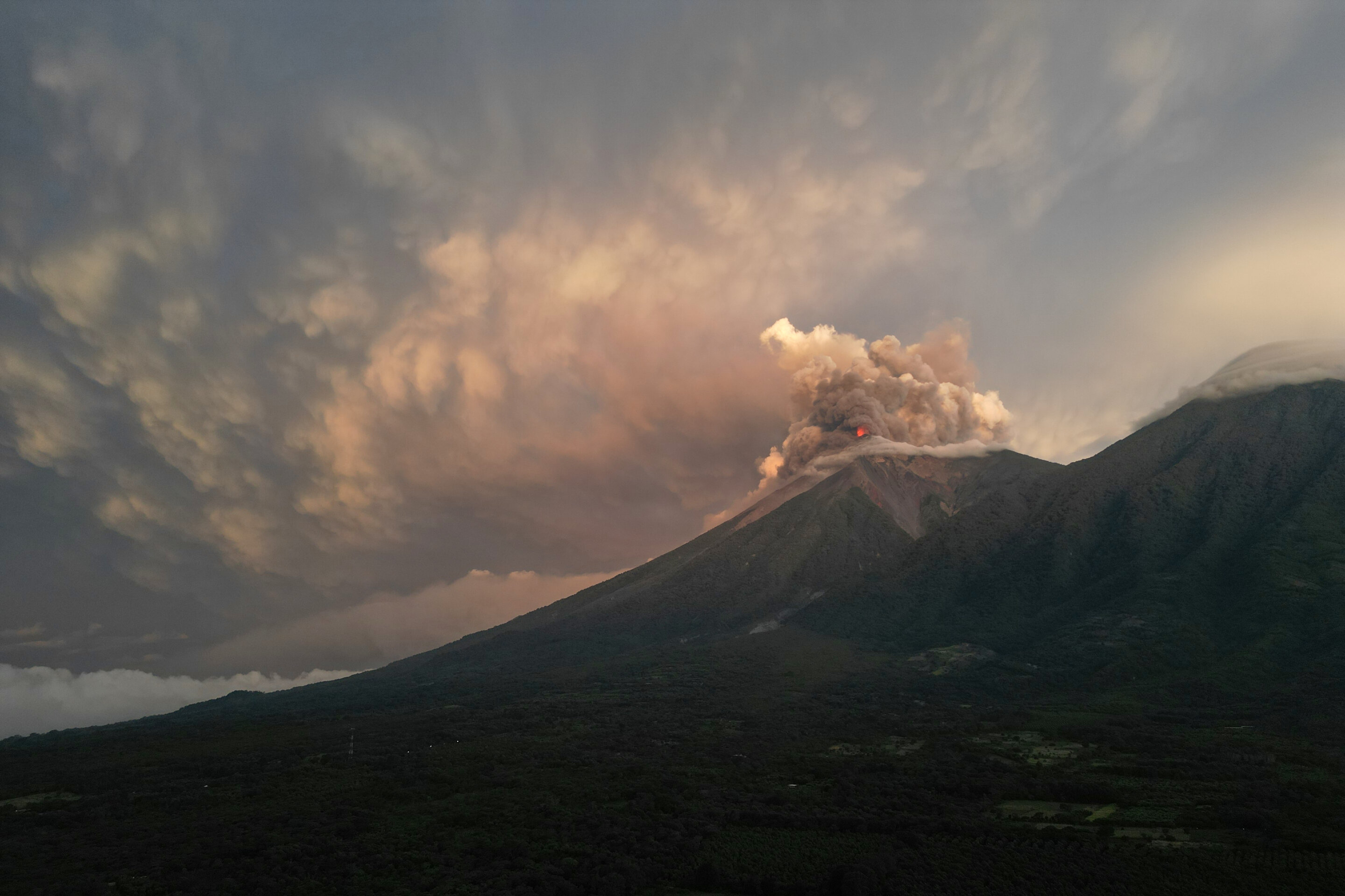 Fuego Volcano Spews More Ash And Mud; Guatemala On Alert