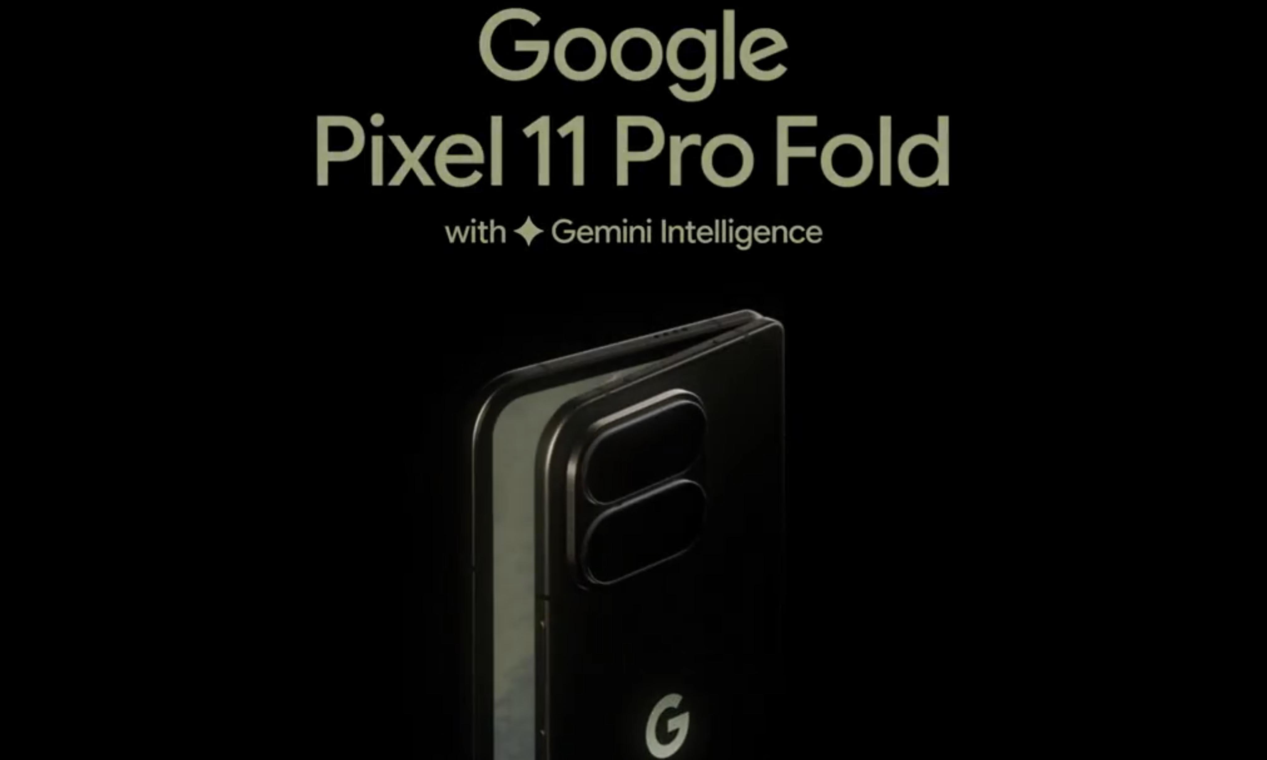 Google Shares First Pixel 11 Pro Fold Teaser, Launch Set For August 12