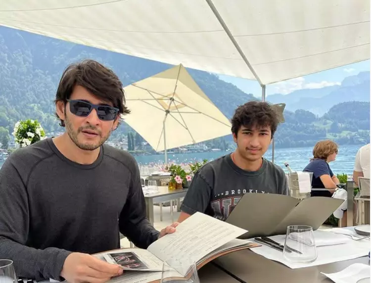 Mahesh Babu Makes the Most of Family Holiday Mahesh Babu Makes the Most of Family Holiday