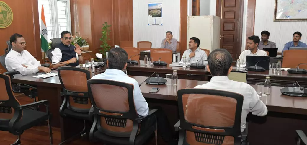 Sanjay Jaju Calls for Extensive Arrangements for Telangana Rising–2026 Sanjay Jaju Calls for Extensive Arrangements for Telangana Rising–2026