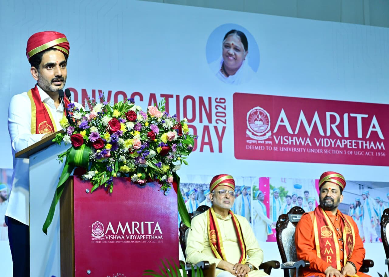Lokesh Says AP Overhauling Education to Sync Youth With AI Era