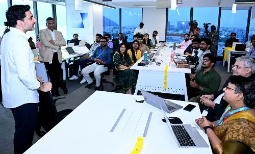 Lokesh Inaugurates IBM Consulting FutureNow Centre in Vizag