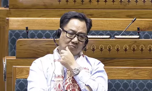 Rijiju Brands Congress,, SP, Left ‘Anti-Ram’ Rijiju Brands Congress,, SP, Left ‘Anti-Ram’