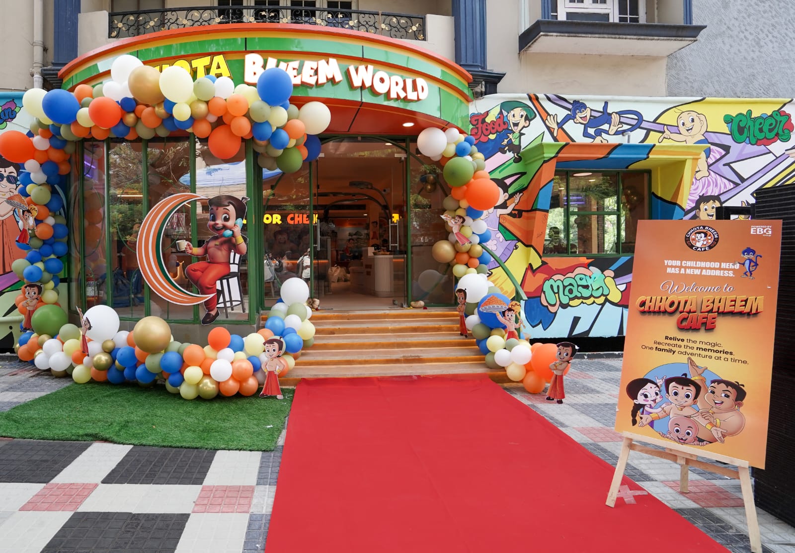Inside Hyderabad's Chhota Bheem Café, Playtime Comes With a Plate