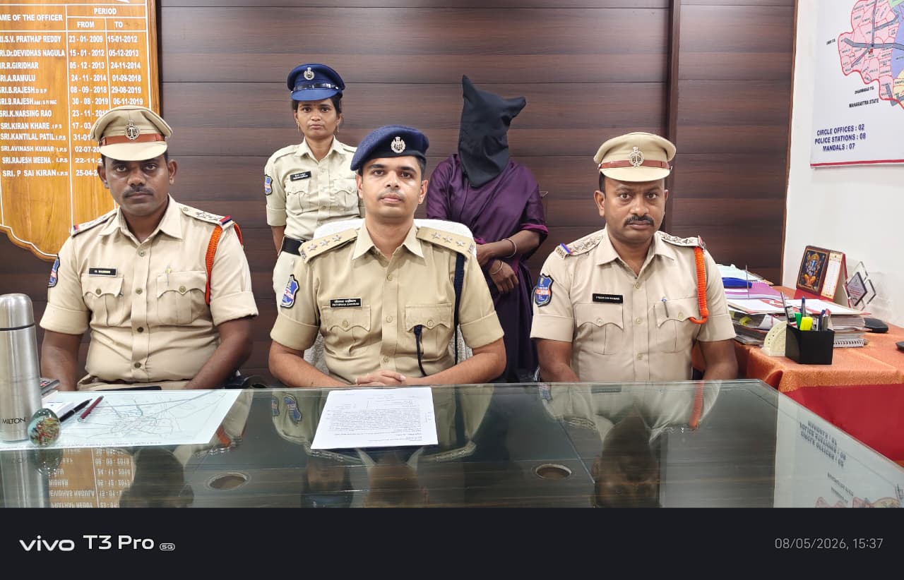 Woman Held for Enacting Husband's Murder as Accident in Nirmal