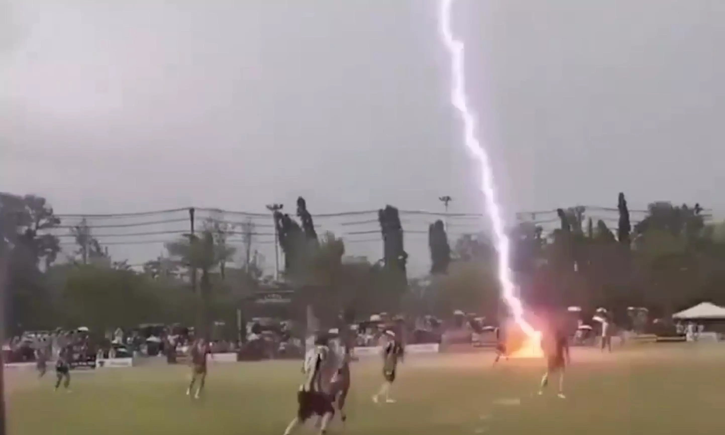 Lightning Strike Kills Footballer, Injures 12 During Match in Thailand Lightning Strike Kills Footballer, Injures 12 During Match in Thailand