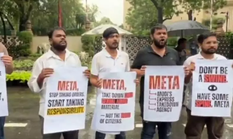 Centre Examines Meta Systems As IYC Stages Protest Centre Examines Meta Systems As IYC Stages Protest