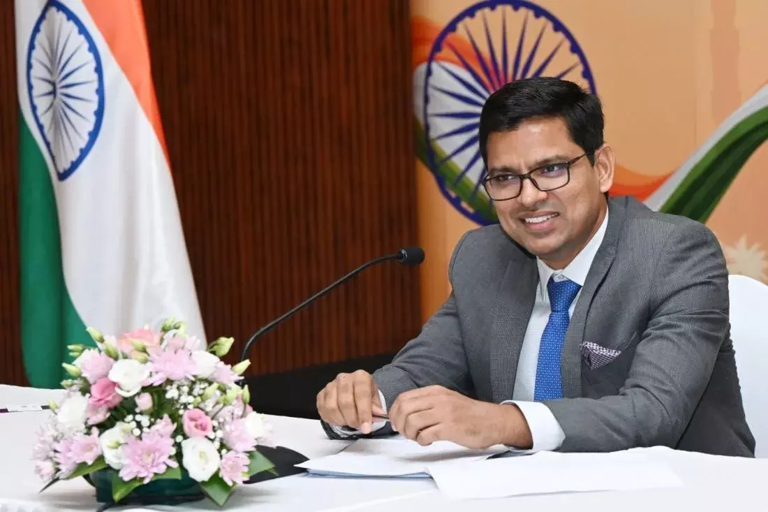 Vishnu Vardhan Reddy Takes Charge as Consul General of India of Dubai Vishnu Vardhan Reddy Takes Charge as Consul General of India of Dubai