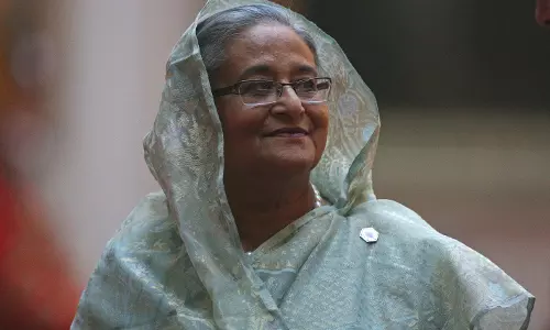 Bangladesh Outraged over Hasinas Press Conference in New Delhi