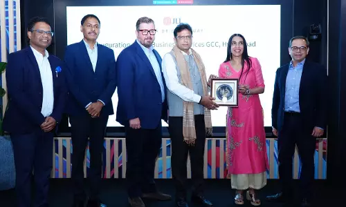 JLL Opens 1.2 Lakh Sq Ft GCC in Hyderabad; Telangana Logs 150 GCCs, 1.5 Lakh Jobs in 20 Months JLL Opens 1.2 Lakh Sq Ft GCC in Hyderabad; Telangana Logs 150 GCCs, 1.5 Lakh Jobs in 20 Months