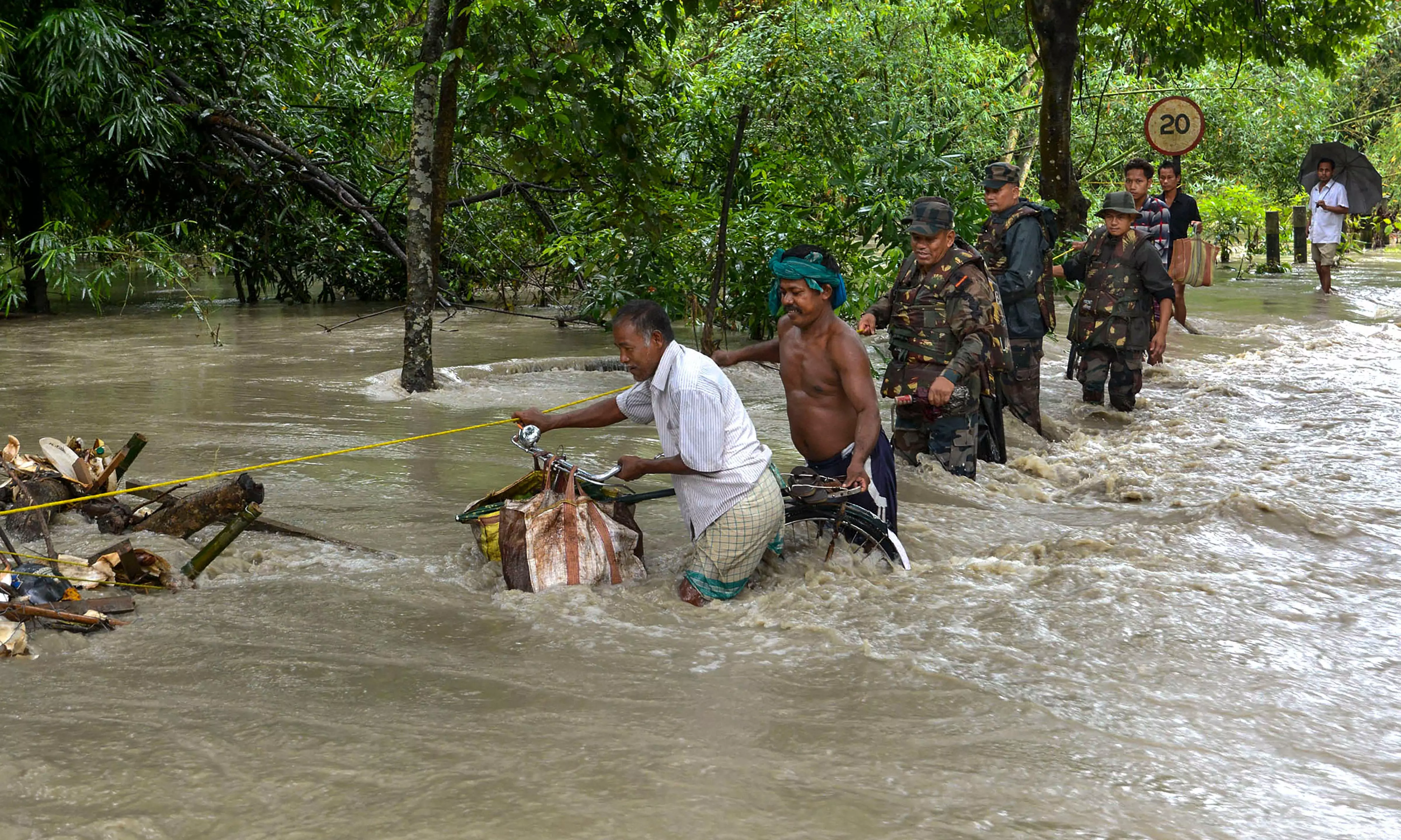 97 Dead, 1.68 Lakh Still Affected in Assam Floods 97 Dead, 1.68 Lakh Still Affected in Assam Floods
