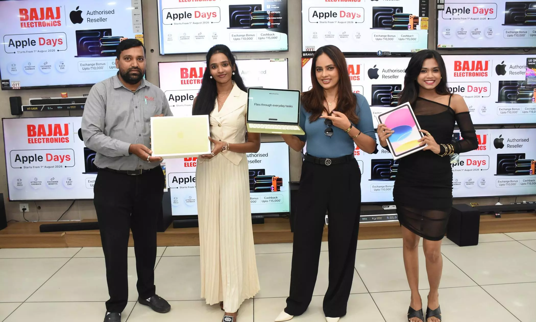 Apple Days Begin At Bajaj Electronics Apple Days Begin At Bajaj Electronics