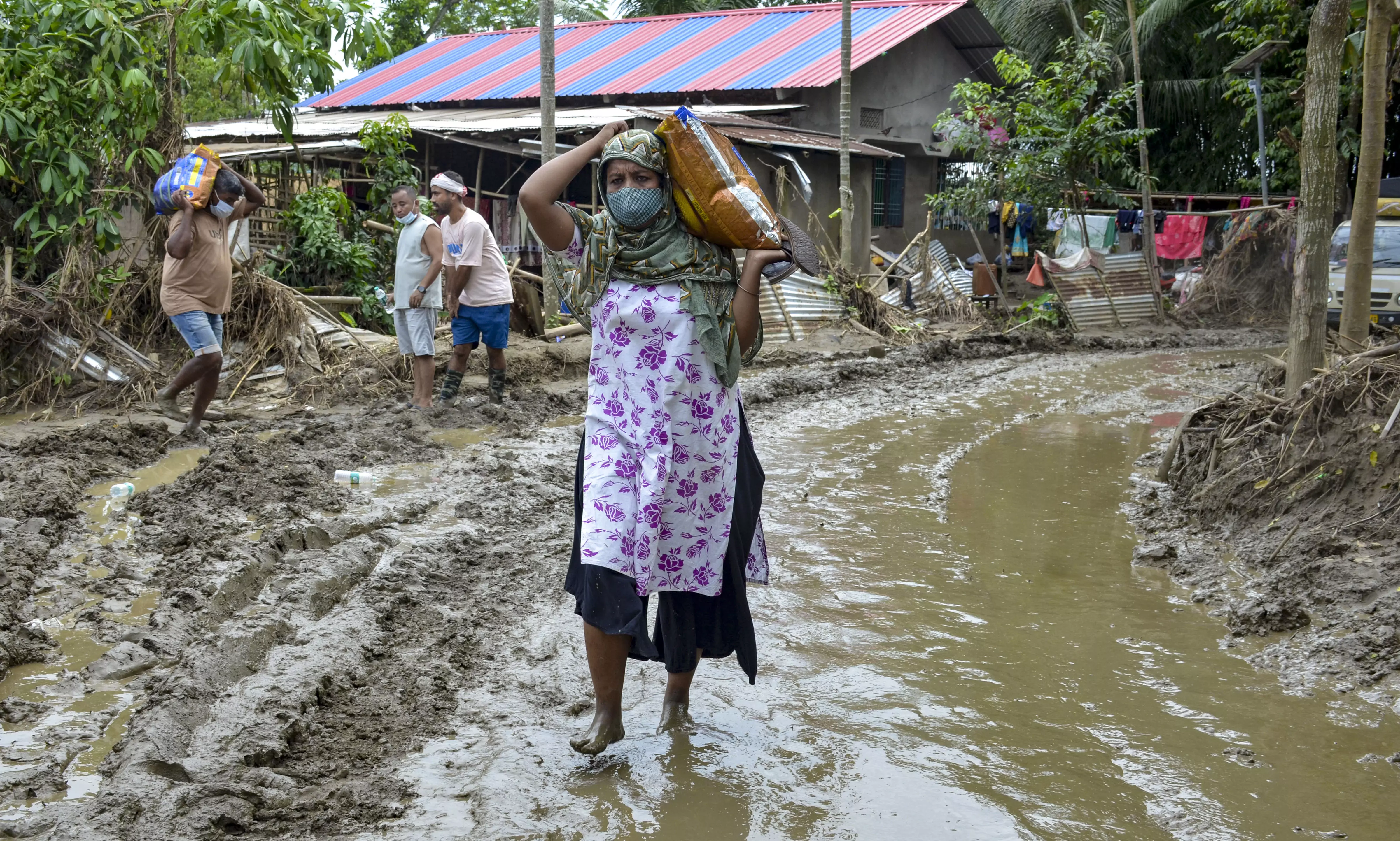 Assam Floods: Toll Rises to 98, Over 1.55 Lakh People Affected Assam Floods: Toll Rises to 98, Over 1.55 Lakh People Affected
